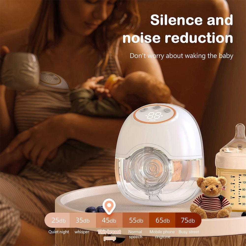24Mm Breast Pump Wearable Hands-Free Electric Breast Pump Portable 12 Levels