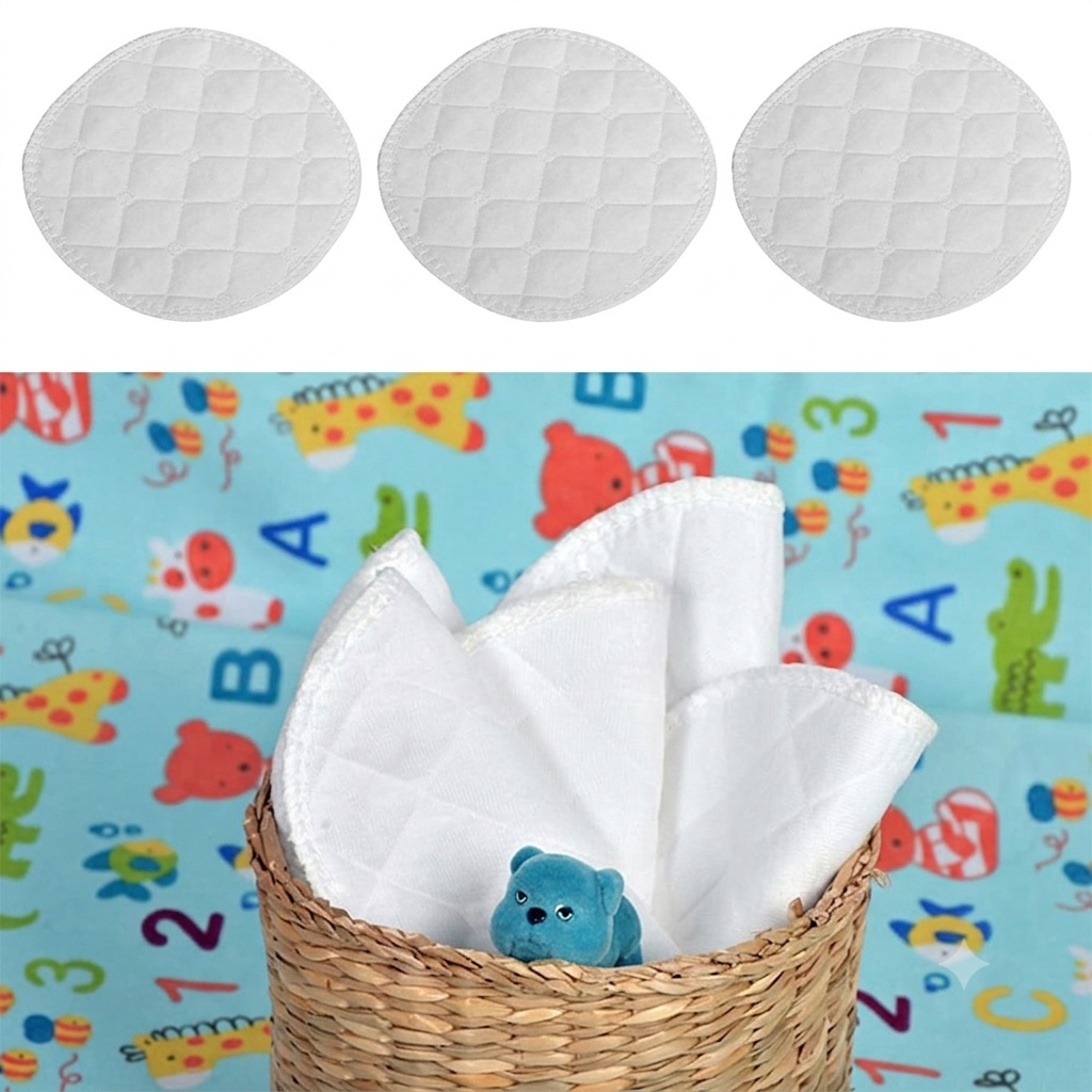Ultra-Soft Reusable Breast Pads (20 & 40 Packs)