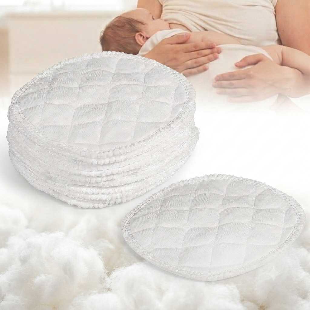 Ultra-Soft Reusable Breast Pads (20 & 40 Packs)