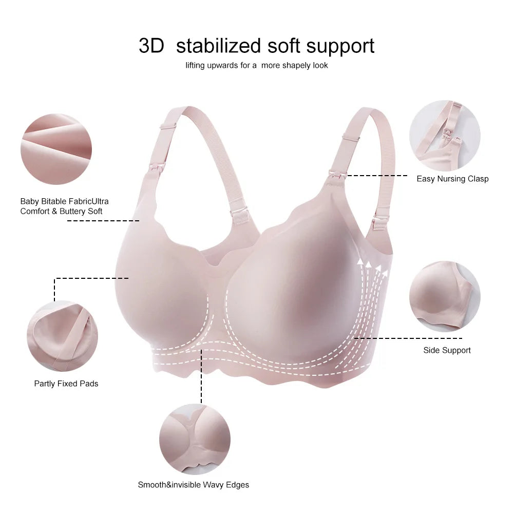 Everyday Seamless Support Nursing Bra