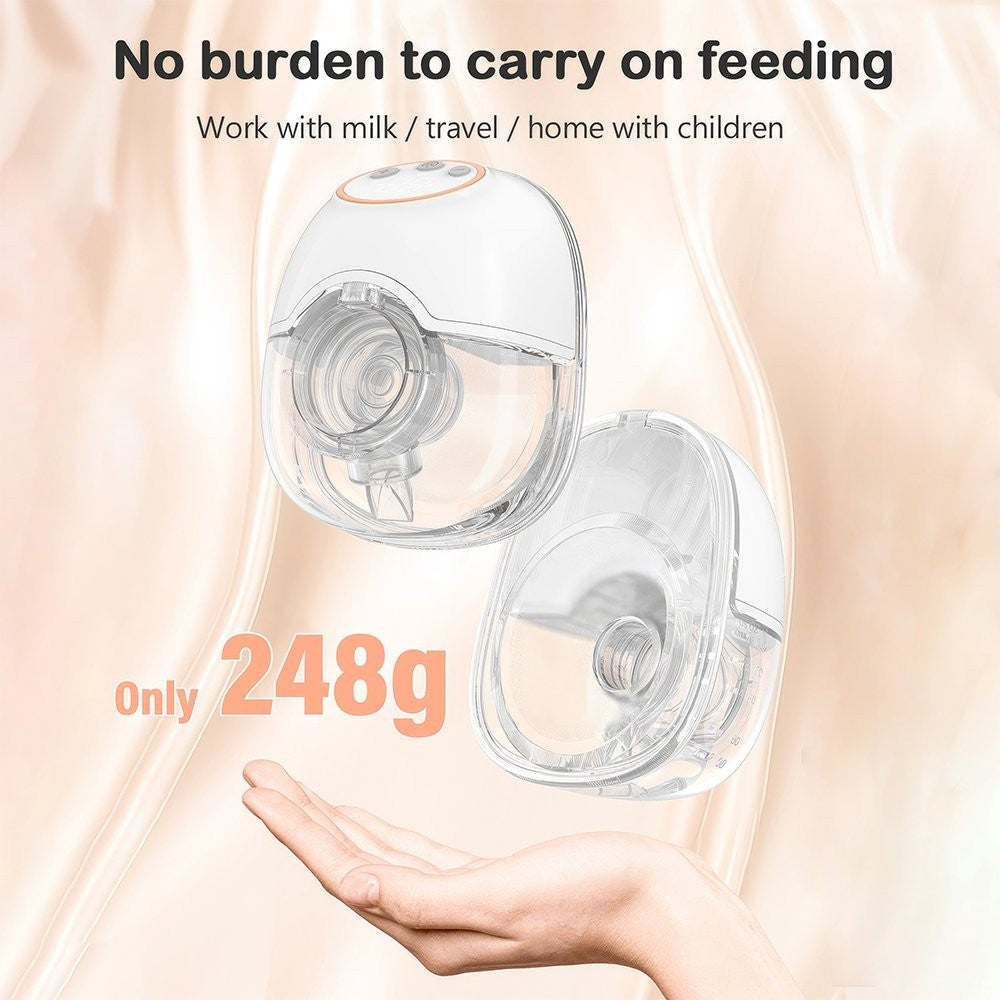 24Mm Breast Pump Wearable Hands-Free Electric Breast Pump Portable 12 Levels